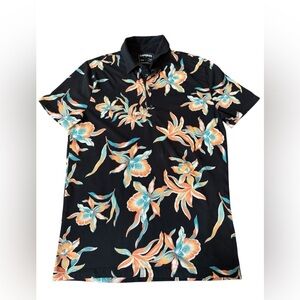 🥳 Express Polo Floral Stretch Design